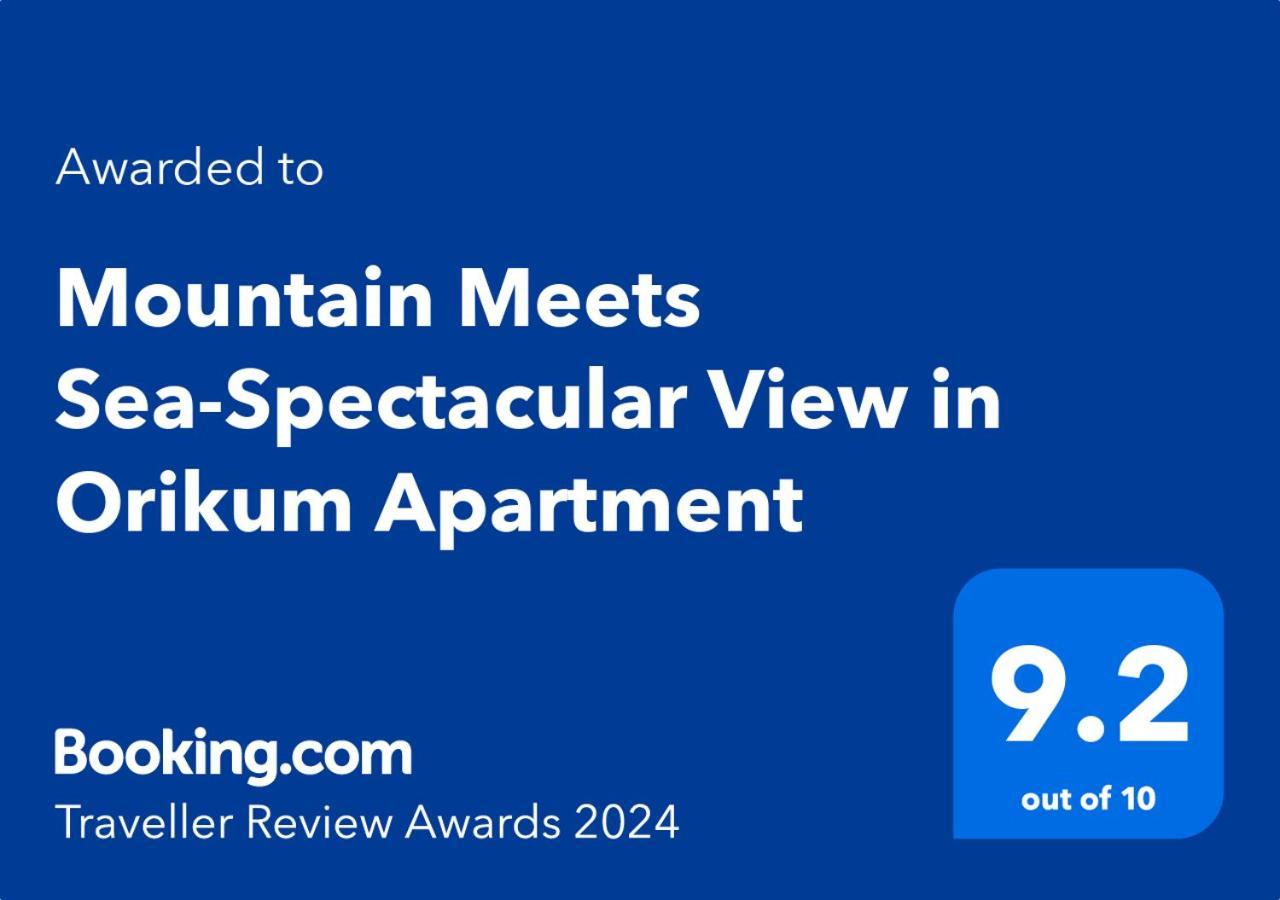 Mountain Meets Sea-Spectacular View In Orikum Apartment Kültér fotó